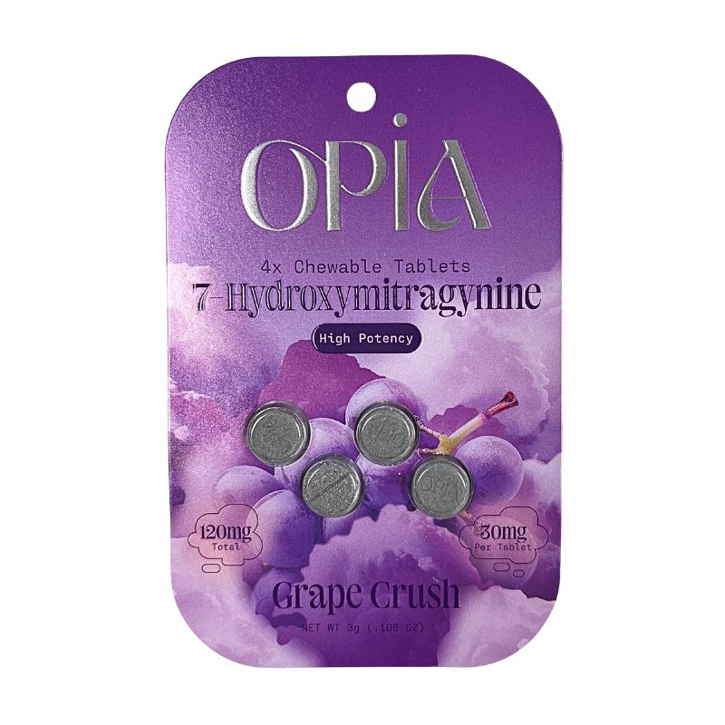 opia 7 hydroxymitragynine​ - opia 7-hydroxymitragynine chewable tablets

