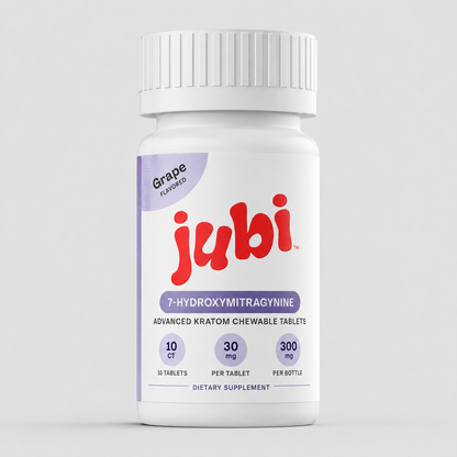 🎁 Jubi 7-Hydroxymitragynine Chewable Tablets – 10CT | 30MG Per Tablet | 300MG Total (100% off)