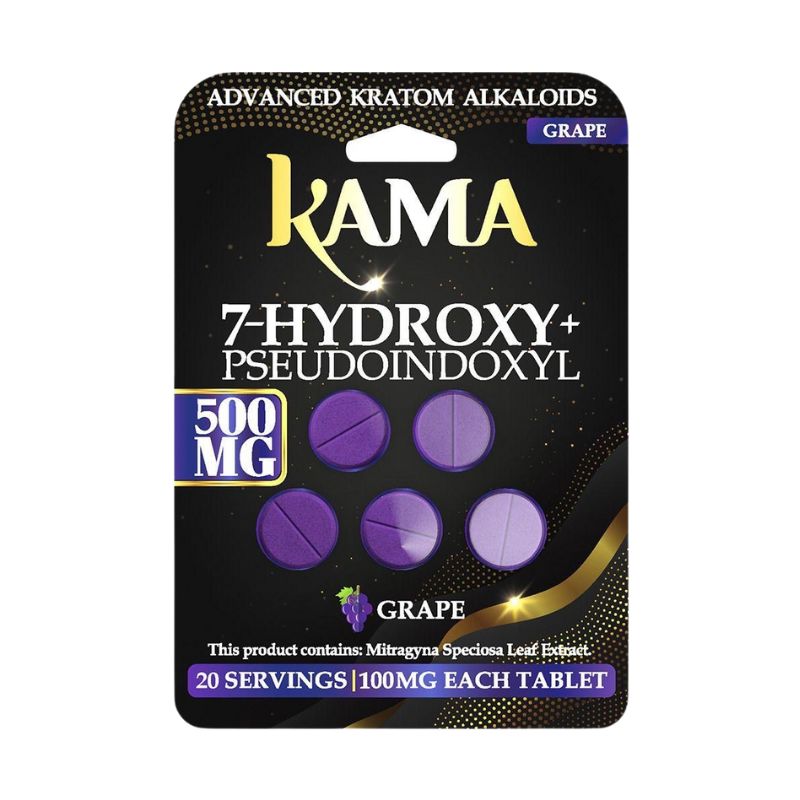 KAMA - 7-HYDROXY Tablets - KRATOM for Sale-  PSEUDO TABLETS