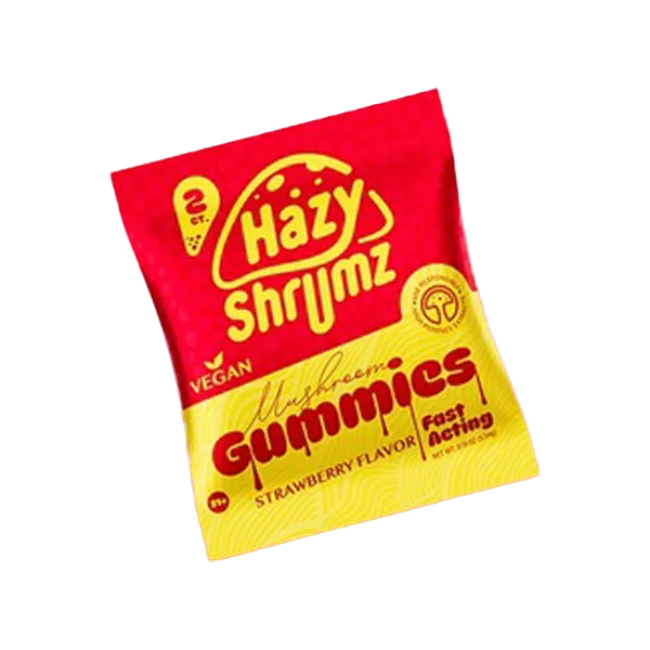 HAZY SHRUMZ GUMMIES 2CT / 0.19OZ - STRAWBERRY