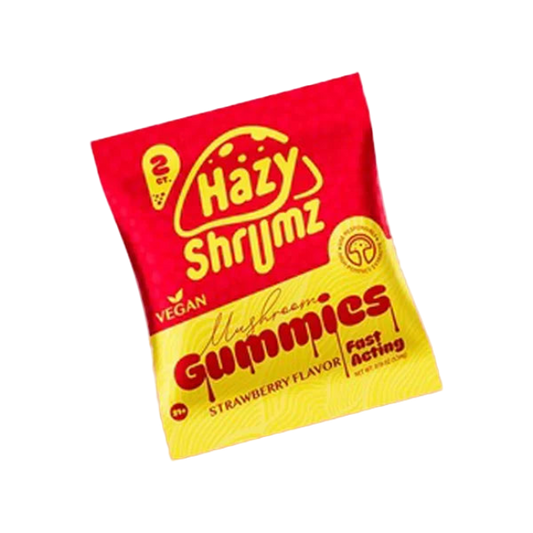 HAZY SHRUMZ GUMMIES 2CT / 0.19OZ - STRAWBERRY