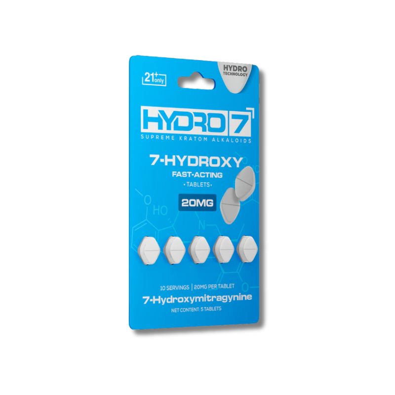 HYDRO 7 SUPREME KRATOM ALKALOIDS -HYDROXY 5CT 20MG PER TABLET
