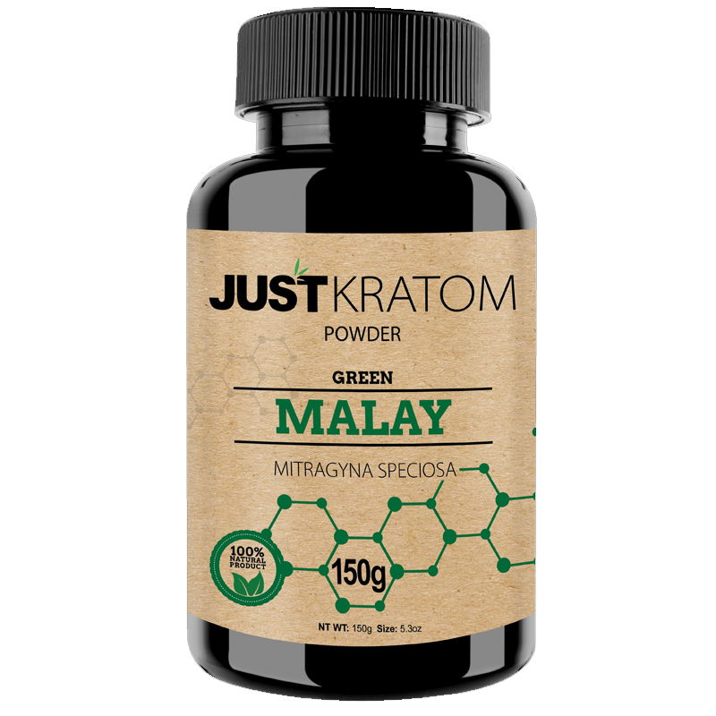 JUST KRATOM CAPSULES 150CT 500MG - GREEN MALAY