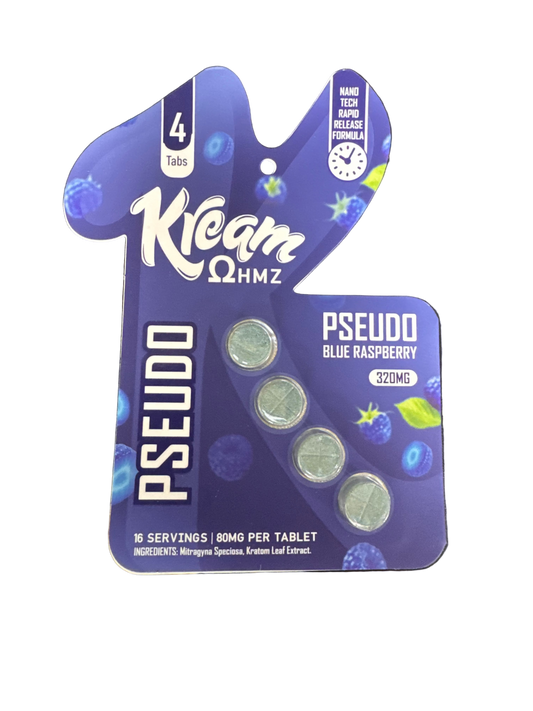 Kream ΩHMZ PSEUDO Tabs — Blue Raspberry