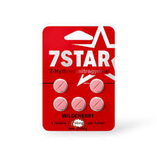 7STAR 7-HYDROXYMITRAGYNINE TABLETS 30MG 3CT - CHERRY