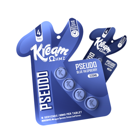 Kream ΩHMZ PSEUDO Tabs — Blue Raspberry