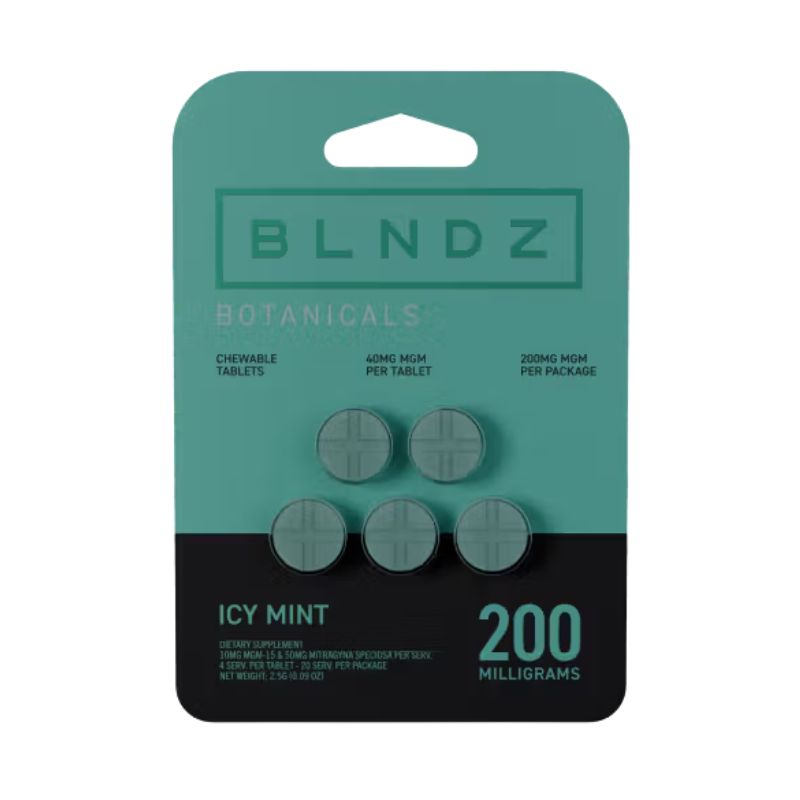 🎁 BLNDZ Botanicals MGM Chewable Tablets 5ct 40mg Per Tablet (100% off)