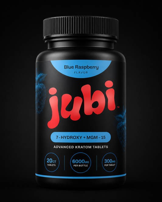 Jubi 7-Hydroxy + MGM-15 — 20CT 6000MG Bottle