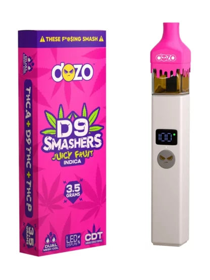 DOZO - D9 SMASHERS 3.5G DISPOSABLES - JUICY FRUIT - INDICA