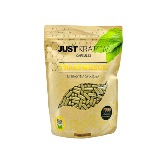 JUST KRATOM CAPSULES 1000CT - TAINWRECK