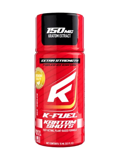 K-FUEL KRATOM SHOTS 15ML - EXTRA STRENGTH 150MG