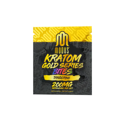 MODUS KRATOM GOLD SERIES BITES 200MG 2CT - TANGERINE - Seven Tech