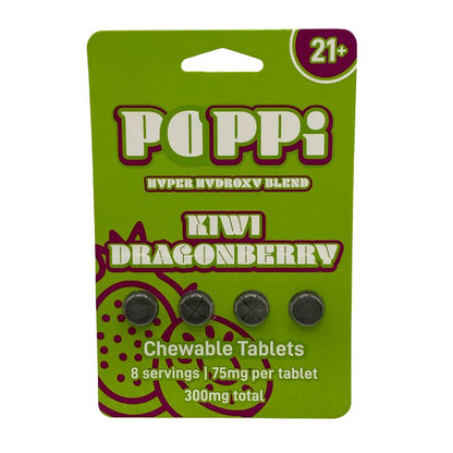 🎁 Poppi Hyper Hydroxy Blend Chewable Tablets 4CT 75MG Per Tablet (100% off)