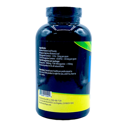 KRATOM KAPS POWDER 300G - INDO GREEN VEIN - Seven Tech