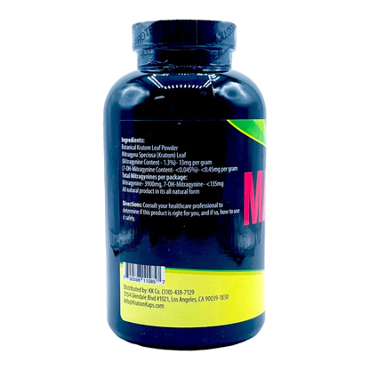 KRATOM KAPS POWDER 300G - MAENG DA GREEN VEIN - Seven Tech