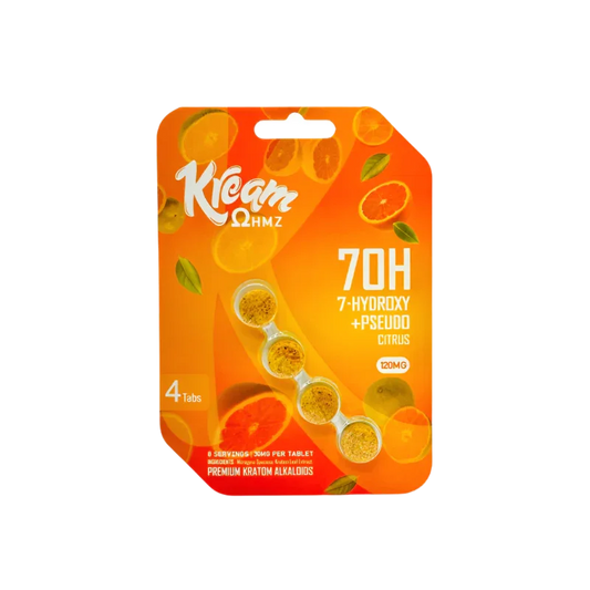 🎁 Kream 4ct 7OH + Psuedo Citrus Chewable Tabs 30mg per Tablet (100% off)