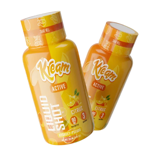 🎁 Kream 7-Hydroxymitragynine Liquid Shot + Pseudo Active Citrus 90mg Per Bottle (100% off)