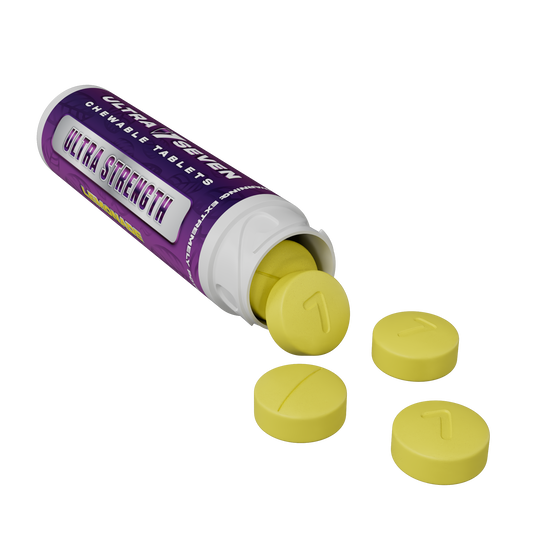 Ultra Seven 10ct 7OH Tabs Ultra Strength Lemonade 20mg Per Tablet