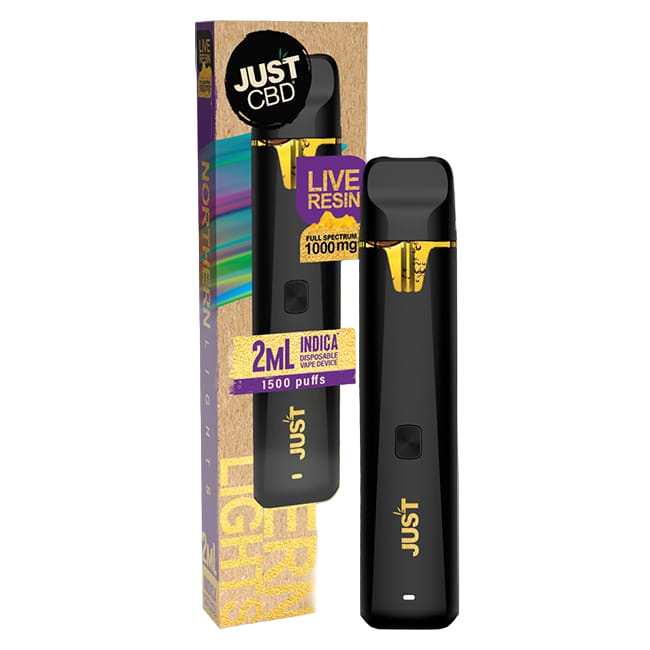 JUST CBD FULL SPECTRUM LIVE RESIN 1000MG 2ML DISPOSABLE - BLUE DREAM HYBRID