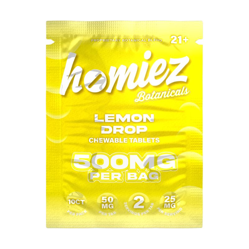 Homiez Botanicals Proprietary Blend Chewable Tablets 10ct 50mg Per Tablet