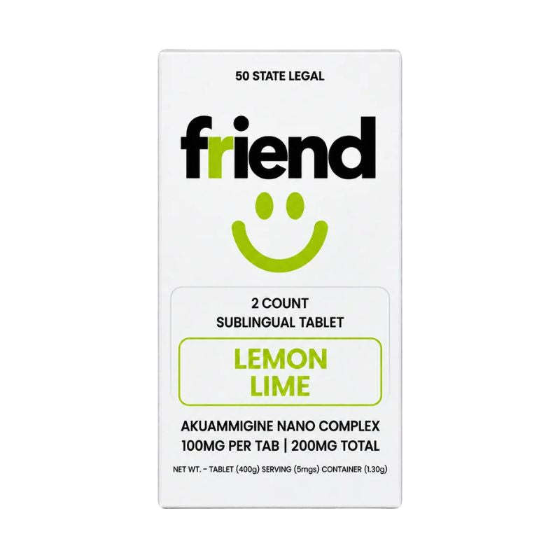 Friend Akuammigine Nano Complex Sublingual Tablets 2ct 100mg Per Tablet