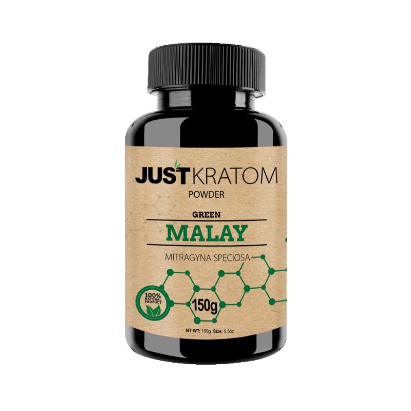 JUST KRATOM POWDER GREEN MALAY - KRATOM