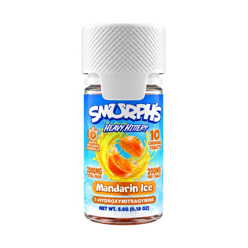🎁 Smurph's Heavy Hitters 7-Hydroxymitragynine Chewable Tablets 10ct 200mg Per Tablet (100% off)