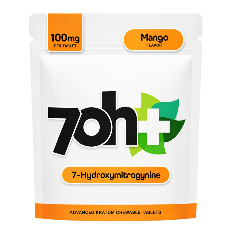 🎁 7OH Plus 7-Hydroxymitragymime Chewable Tablets 100mg Per Tablet (100% off)