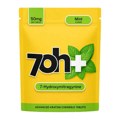 🎁 7OH Plus 7-Hydroxymitragynine Chewable Tablets 50mg Per Tablet (100% off)
