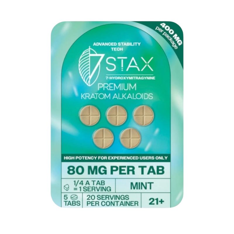 7stax 7-oh tablets - 7stax 7 oh - 7 oh mitragynine