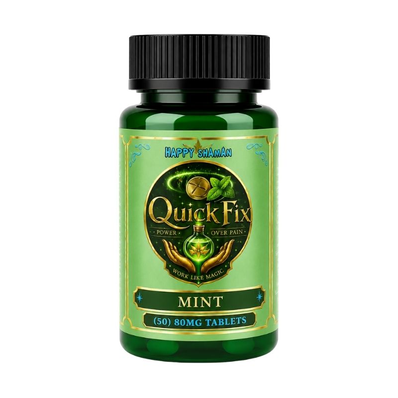 Happy Shaman Quick Fix Kratom Extract Tablets 50ct 80mg Per Tablet