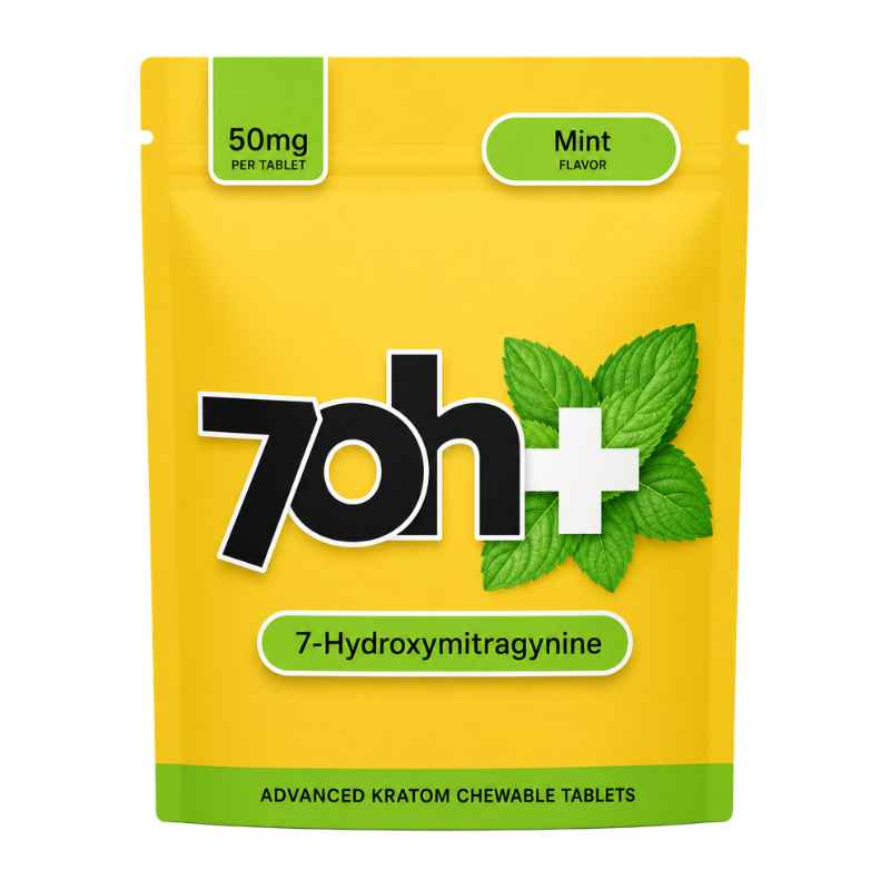 🎁 7OH Plus 7-Hydroxymitragynine Chewable Tablets 50mg Per Tablet (100% off)