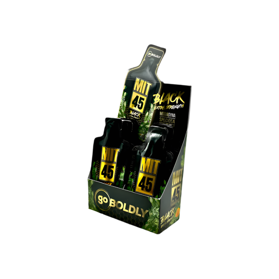 MIT 45 GO BOLDLY LIQUID GEL POUCH - BLACK EXTRA STRENGTH - Seven Tech