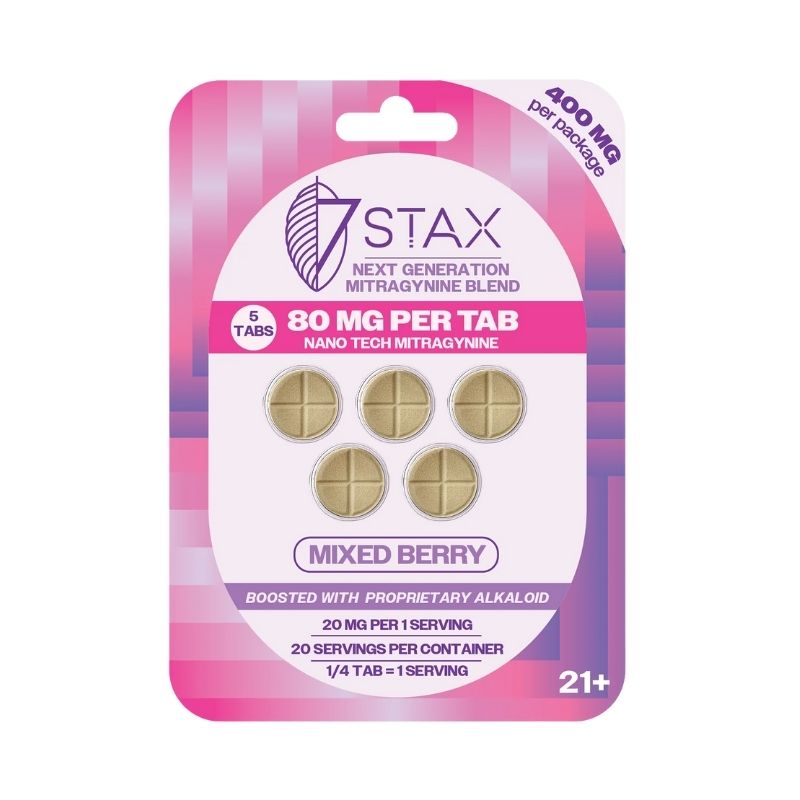mit tablets - mitragynine extract tablets​ - 7Stax Nano Tech - 7stax Next Generation Blend