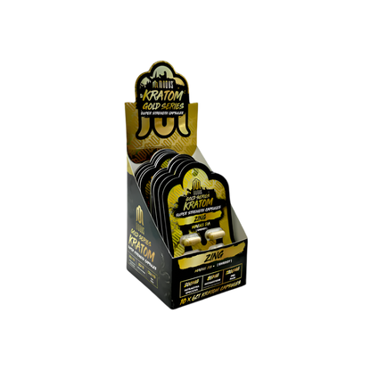 MODUS KRATOM GOLD SERIES SUPER STRENGTH CAPSULES 1200MG 6CT - ZING MAENG DA (ENERGY) - Seven Tech