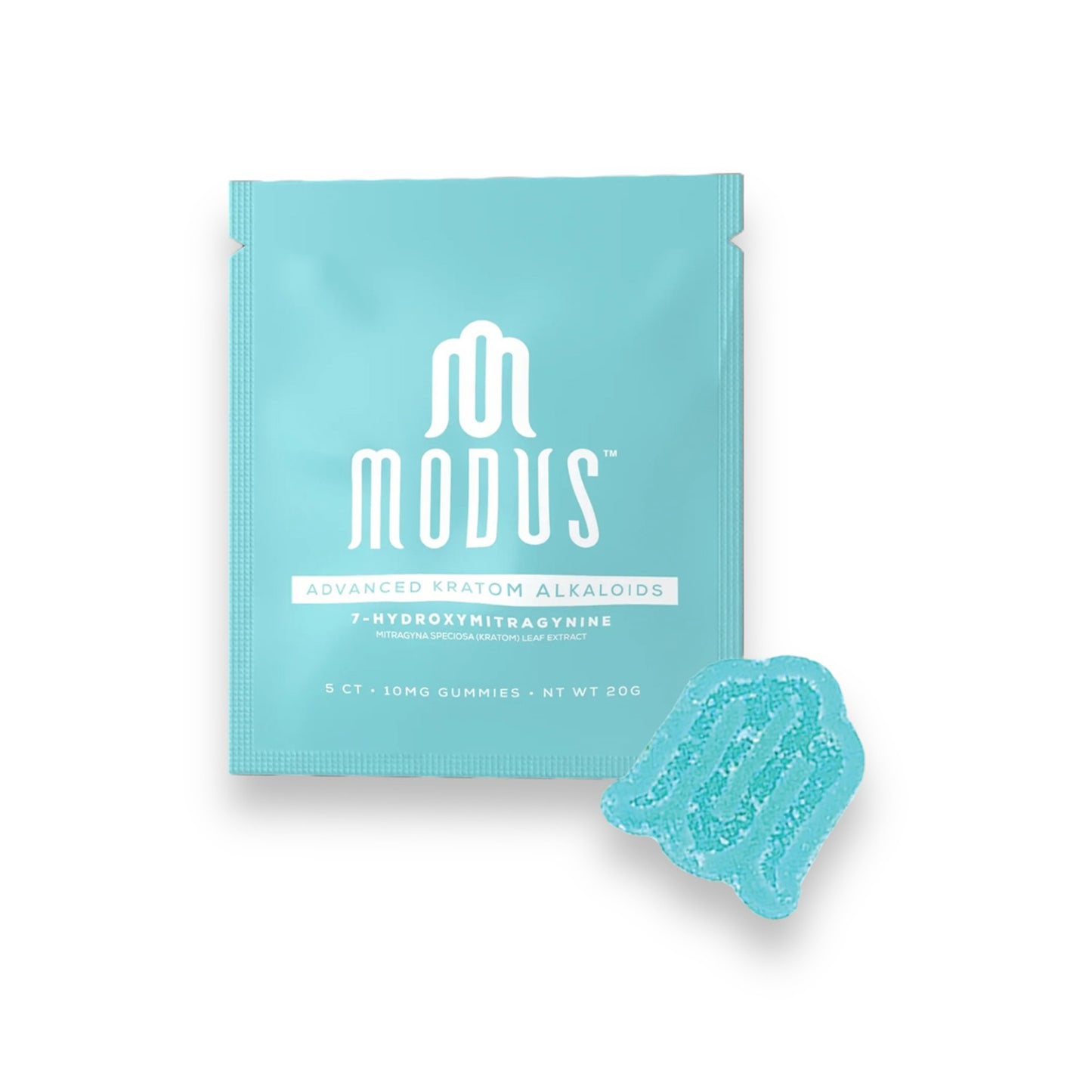 MODUS ADVANCED KRATOM ALKALOIDS 7-HYDROXYMITRAGYNINE GUMMIES 10MG 5CT - UNFLAVORED