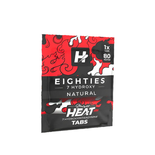 Straight Heat Eighties 7-Hydroxy Tablets 80mg 1ct Natural - Seven Tech