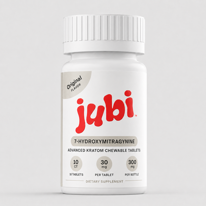 🎁 Jubi 7-Hydroxymitragynine Chewable Tablets – 10CT | 30MG Per Tablet | 300MG Total (100% off)