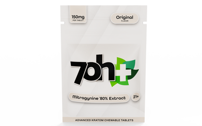 7 OH PLUS - MIT80 80% Kratom ExtractChewable Tabs 150mg per Tablet