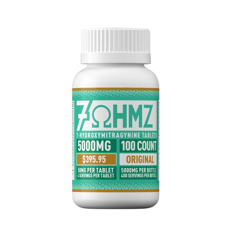 7OHMZ 7-Hydroxymitragynine Tablets 100ct 50mg Per Tablet