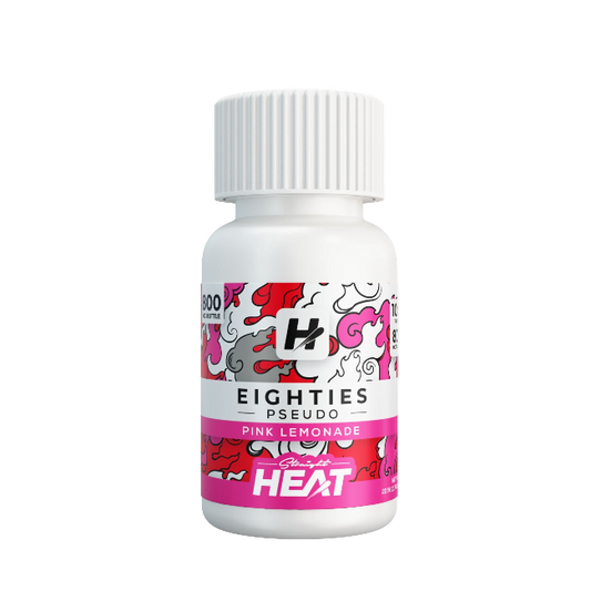 Straight Heat 10ct 7OH Pseudo Eighties Tabs Pink Lemonade 80mg per Tablet