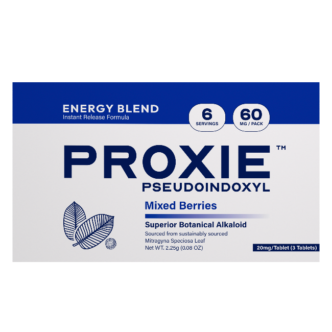 PROXIE PSEUDOINDOXYL 3CT 60MG (20MG PER TABLET) - MIXED BERRIES