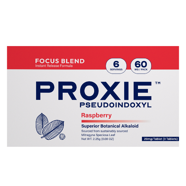 PROXIE PSEUDOINDOXYL 3CT 60MG (20MG PER TABLET) - RASPBERRY