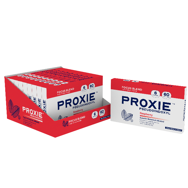 PROXIE PSEUDOINDOXYL 3CT 60MG (20MG PER TABLET) - RASPBERRY