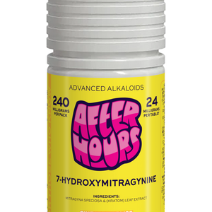 After Hours 10ct 7OH Chewable Tabs Pineapple Bliss 24mg per Tablet
