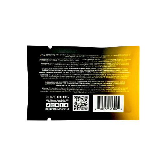 Pure Ohms Black 7OH Tablet 50MG