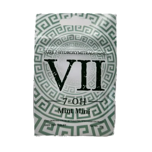 VII 50ct 7OH White Mint Mini Tabs 18mg per Tablet