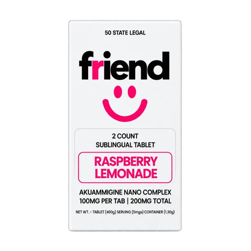 Friend Akuammigine Nano Complex Sublingual Tablets 2ct 100mg Per Tablet
