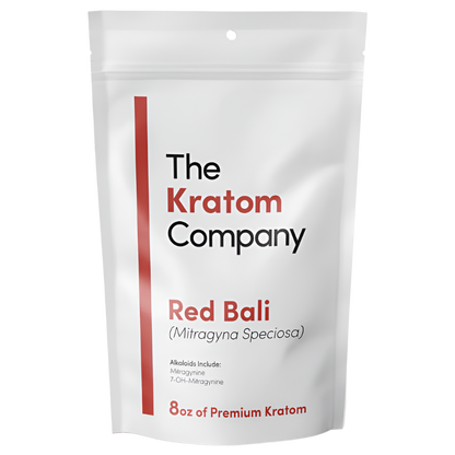 THE KRATOM COMPANY POWDER 8OZ - BALI RED VEIN - Seven Tech