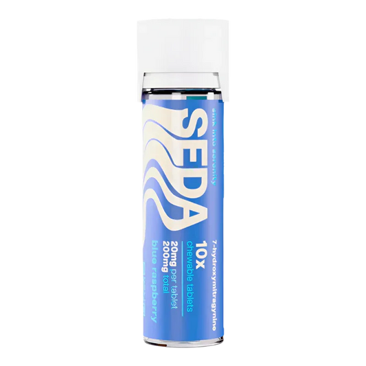 SEDA 10ct 7OH Chewable Tablet Blue Raspberry 20mg Per Tablet - Seven Tech
